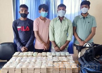 प्रदेश २ : स्रोत नखुलेको साढे ८२ लाख रुपैयाँसहित चारजना पक्राउ