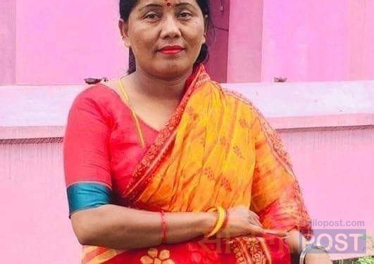 कोरोना संक्रमणका कारण सप्तरीको सप्तकोशी नगरपालिकाकी उपमेयरको मृत्यु