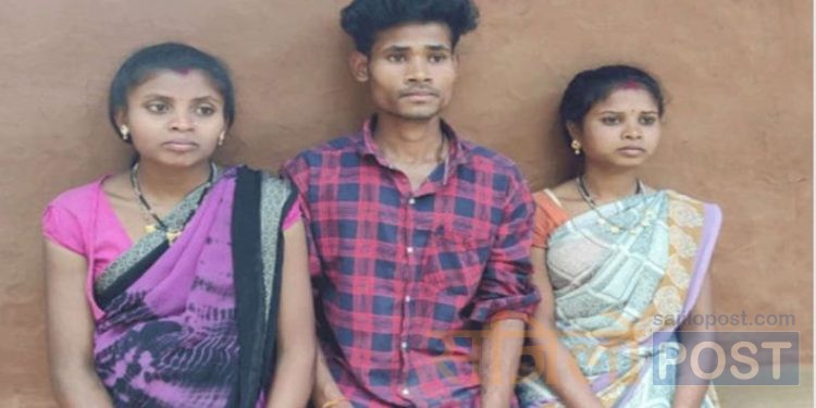 दुई प्रेमिकासँग एउटै मण्डपमा बिहे !