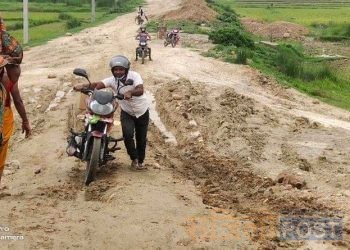 हुलाकी सडक लगायत पुलको निर्माण कार्य ढिलाई हुँदा सास्ती, सर्वसाधारण आक्रोशित