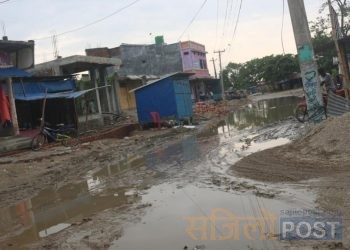 हिलोले रौतहटको बंकुल बजार अस्तव्यस्त