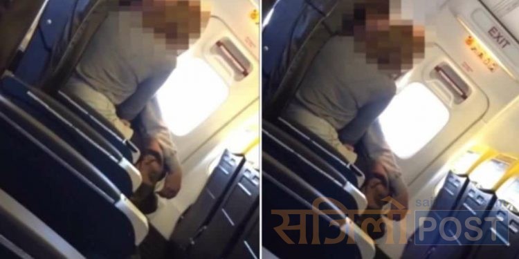 जब विमानभित्र प्रेममा लिप्त जोडीले यस्तो गर्न थालेपछि एयर होस्टेसले दिइन् ब्ल्याङ्केट