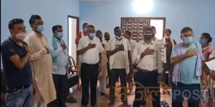 केन्द्रमा ओलीपक्षको विरोध गर्ने जसपा लाहानमा ओलीमय