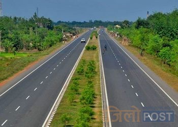 कमला–ढल्केबर–पथलैया सडकखण्डलाई चार लेन सडक बिस्तारको योजना