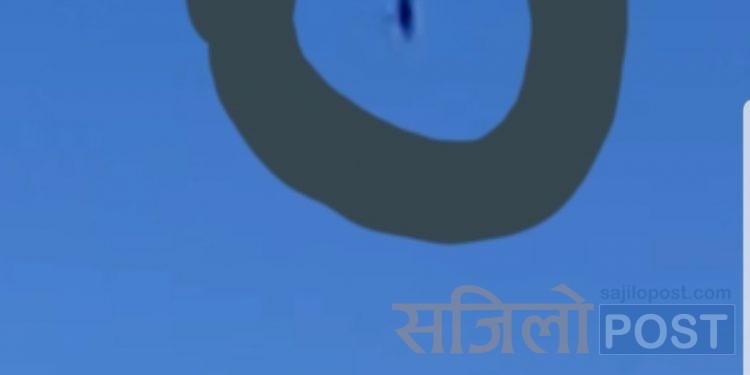 जनकपुरमा एक युवकले खिचेको भिडियोमा यूएफओ देखिएको दाबी, प्रमाणित गर्न नासा पठाइयो