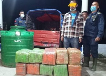 जनकपुरबाट भारी मात्रामा गाँजासहित एक युवक प क्रा उ