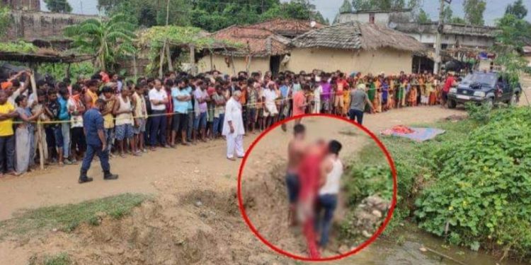 धनुषाको एक पोखरीमा आमा छोराको श व फेला