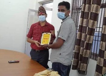 सप्तरीका प्रमुख जिल्ला अधिकारीकाे बिदाई कार्यक्रम सम्पन्न