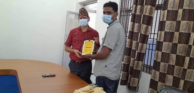 सप्तरीका प्रमुख जिल्ला अधिकारीकाे बिदाई कार्यक्रम सम्पन्न