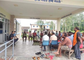 सप्तरीको बोदे बर्साईनमा प्रहरी र टेम्पु ब्यवसाय बिच अन्तरक्रिया कार्यक्रम सम्पन्न