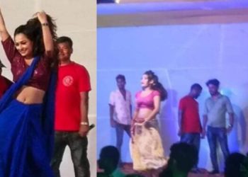 जनकपुरको रामचोकमा राम मन्दिर अगाडि रातभरि अ”श्ली”ल गीतमा आर्केस्ट्रा, प्रहरी अनभिज्ञ