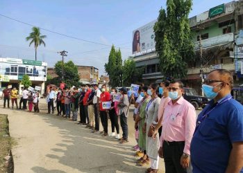 सप्तरीको राजविराजमा पूर्ण माक्स प्रयोग सुनिचितता शुभारम्भ
