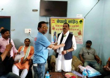 सिरहाको धनगढीमाई जिरोमाइलमा नेपाली काङ्ग्रेस पत्रकार भेटघाट एवंम चियापान कार्यक्रम सम्पन्न
