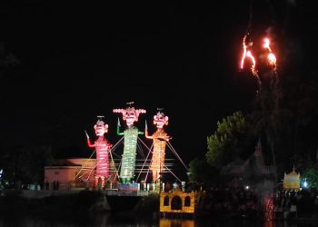 जनकपुरधाममा यस वर्ष पनि रावण वध गरियो