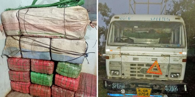 वीरगञ्जमा ग्यास बुलेटभित्र फेला पर्यो १२० किलो गाँजा