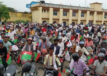 प्रदेश २ : अख्तियारले छापा मारेको विरोधमा जनकपुरमा जसपाको मोटरसाईकल जुलुस