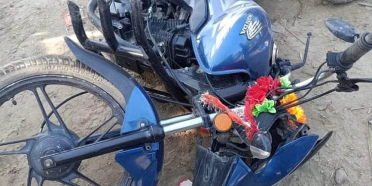 धनुषामा मोटरसाइकल दुर्घटना हुँदा २ जनाको ज्यान गयो