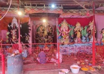 हर्सोल्लासका रुपमा सिरहाको लहानमा दशै मनाईदै,यसपाली दुर्गा मन्दिरमा विजयादशमी छुट्टै रौनक