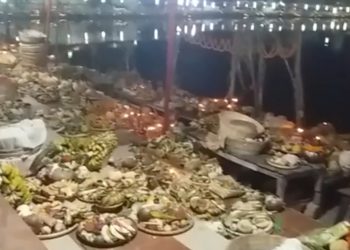 महोत्तरी सहित मिथिला छठ पर्वले जगमगाउँदै