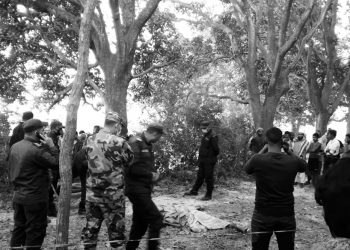 सप्तरीमा एक बृद्धकाे घाँटी रेटि ह त्या