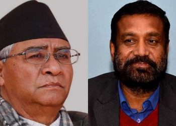 तीन दशक लामो गुटगत सहकार्य तोड्दै देउवा र निधि आमनेसामने