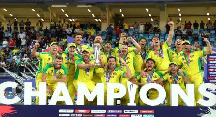 न्युजिल्याण्डलाई हराउँदै अस्ट्रेलियाले जित्यो टी-20 विश्वकप २०२१ को उपाधि