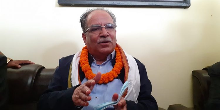 म प्रधानमन्त्री नभएपनि गठबन्धनमा बलियो नै रहेको छुः प्रचण्ड