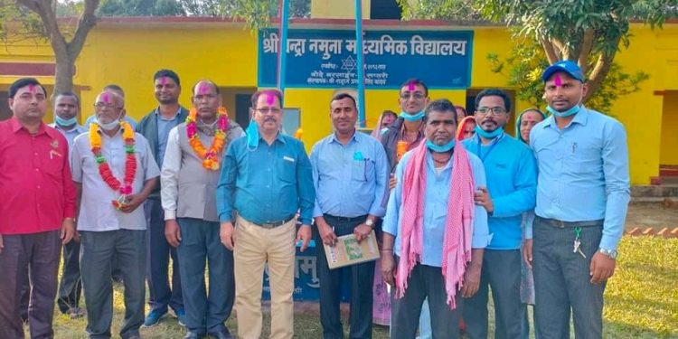 सप्तरीको बोदे बर्साईन मा.बि. मा शिक्षक अभिभावक संघ नवगठन कार्यक्रम सम्पन्न; अध्यक्षमा मंजित