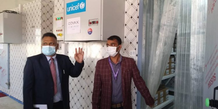 प्रदेश नंं २ मा खोप भण्डारण गृहको स्थापना