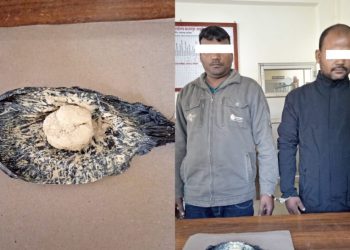 सप्तरीबाट ब्राउन सुगरसहित दुई भारतीय नागरिक प क्राउ