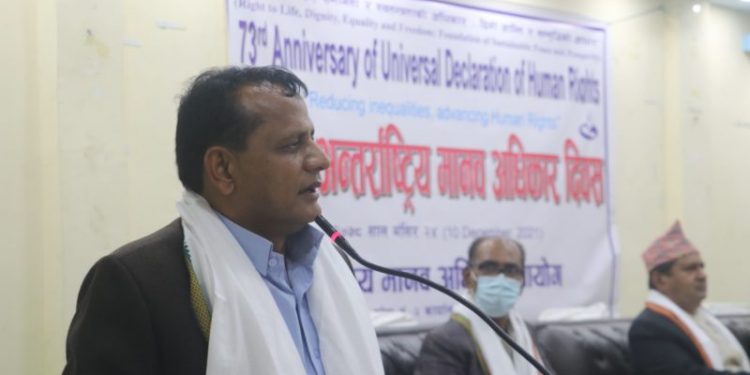 मानव अधिकारको रक्षाका लागि प्रदेश सरकार दृढ: मुख्यमन्त्री राउत