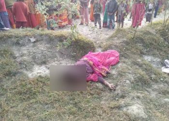 सप्तरीमा एक महिलाको घाँटी रे टेर ह त्या