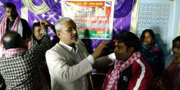सिरहाको लहान नगरपालिका वडा नम्बर ३ मा जसपाको वडा कमिटी गठन: अध्यक्ष नेता महतो चयन