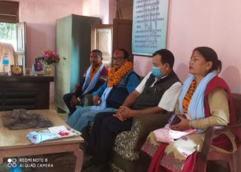 सिरहा लहानका काङ्ग्रेस नेता तथा समाजसेबी महेश चौधरी जनप्रतिनिधिद्वारा सम्मानित