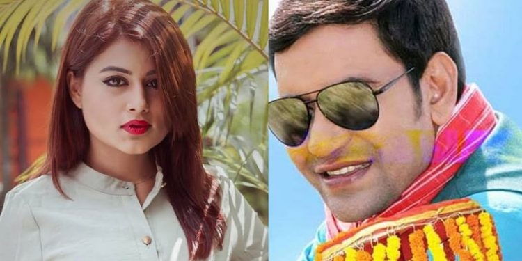 भोजपुरी स्टार निरहूआसँग फिल्म खेल्दै शिल्पा