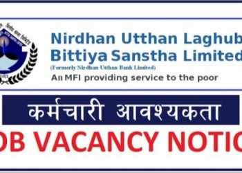 निर्धन उत्थान लघुवित्तमा रोजगारीको अवसर, कति चाहिन्छ शैक्षिक योग्यता ? हेर्नुहोस आवेदनको सूचना सहित