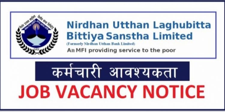 निर्धन उत्थान लघुवित्तमा रोजगारीको अवसर, कति चाहिन्छ शैक्षिक योग्यता ? हेर्नुहोस आवेदनको सूचना सहित