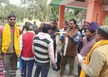 सिरहाको भगवानपुरमा विभिन्न पार्टी प्रत्यागरी सयौं जना काङ्ग्रेसमा प्रवेश
