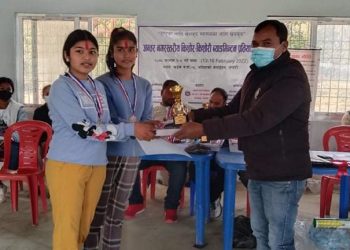 सप्तरीको खडक नगरपालिकामा अन्तर नगरस्तरीय किशोर–किशोरी ब्याडमिन्टन प्रतियोगिता आज सम्पन्न
