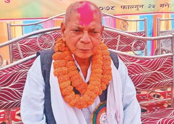 सप्तरी पातो का चन्द्रकान्त चौधरी जग्गा दानमा रमाउदै