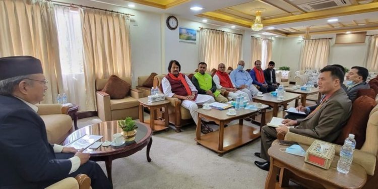 नेपाल सरकार र जनमत पार्टीबीच वार्ता