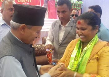 महोत्तरीको बर्दिबासबाट महिला वडा सदस्य निर्विरोध निर्वाचित