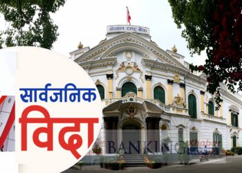 बैंकहरुमा पनि हप्तामा २ दिन बिदा (हेर्नुहोस राष्ट्र बैंकको सूचना सहित)