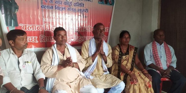 बलान बिहुललाई नमुना गाउँपालिका बनाउने: अरुण गोईतको प्रतिबद्धता