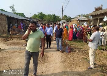 सिरहाको सखुनन्कारकट्टीमा गाउँपालिकामा काङ्ग्रेसको घरदैलोमा तिब्रता