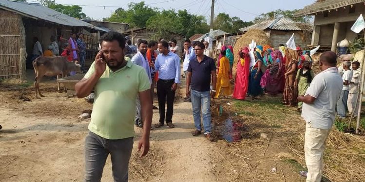 सिरहाको सखुनन्कारकट्टीमा गाउँपालिकामा काङ्ग्रेसको घरदैलोमा तिब्रता