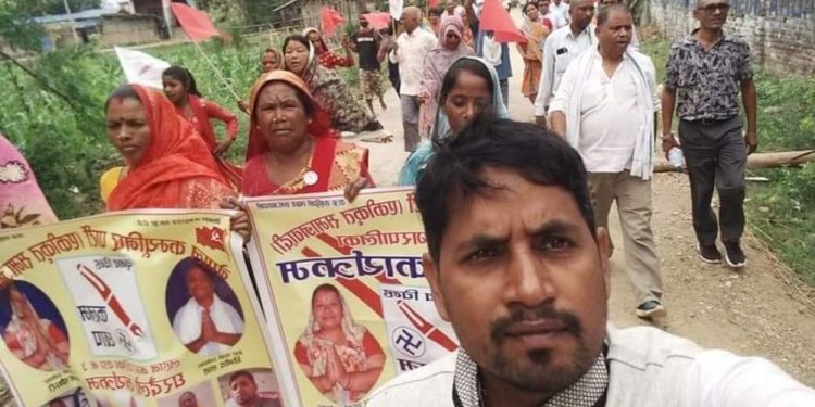 सिरहाको लहान ३ मा भेट्घाट एकीकृत समाजवादीको चहलपह