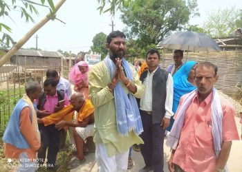 सिरहाको सखुवानन्कारकट्टी गाउँपालिकामा जसपाको दोश्रो चरणको घरदैलो सुरु