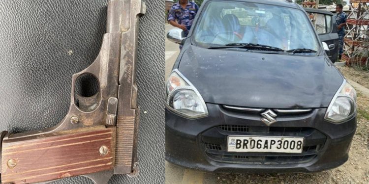 धनुषामा हतियारसहित ३ जना भारतीय नागरिक प क्राउ