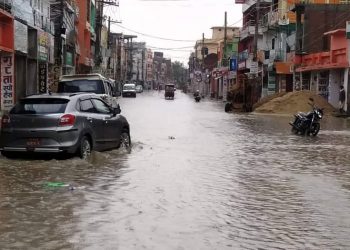 अविरल वर्षाले जनकपुर जलमग्न